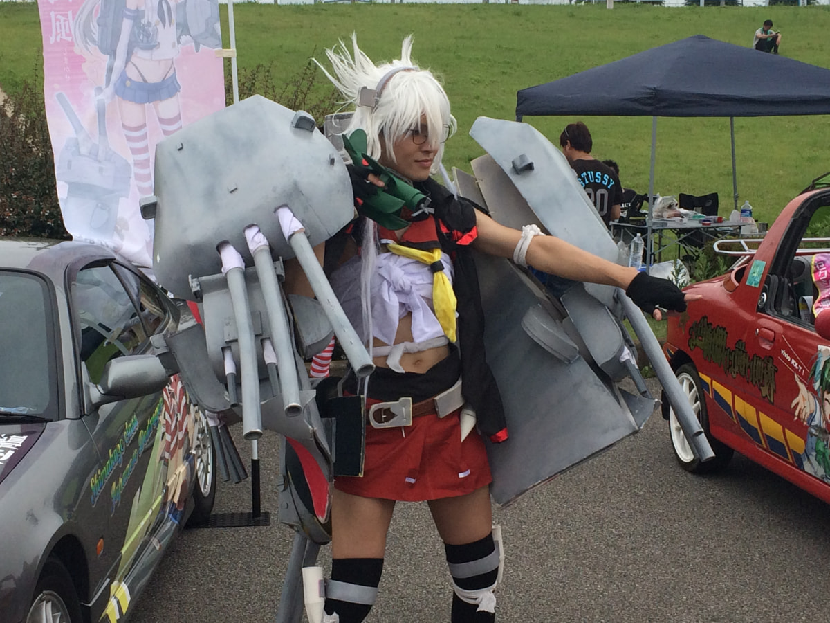 艦これのコスプレ×痛車