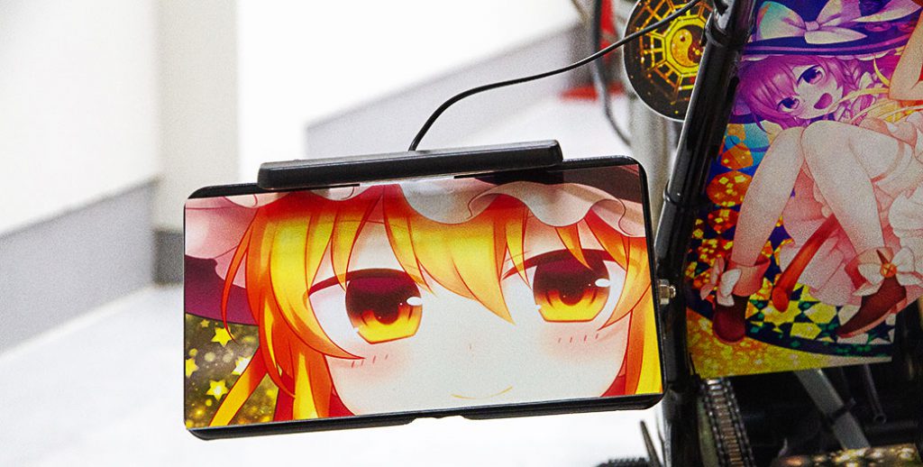 魔理沙仕様の痛バイク