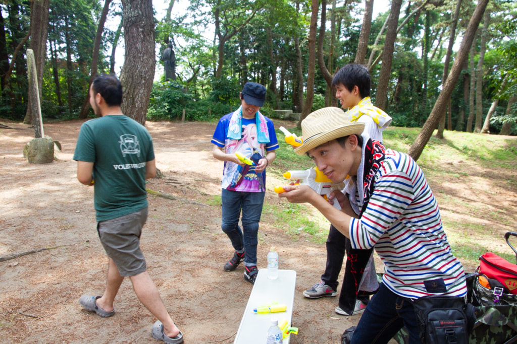 大洗聖地巡礼　大洗キャンプ場