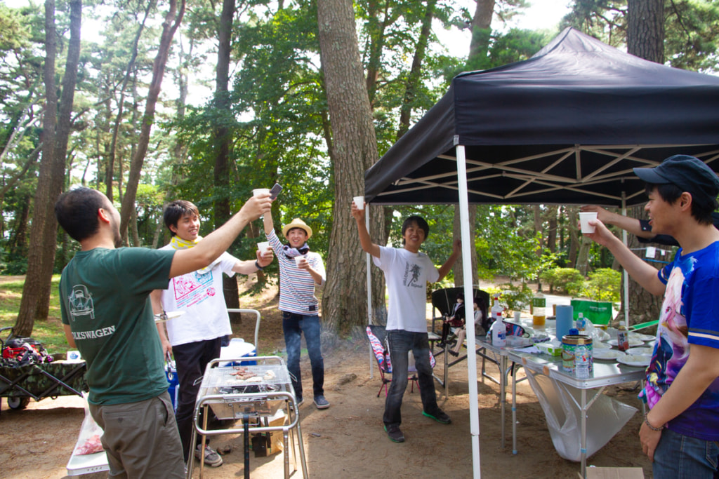 大洗聖地巡礼　大洗キャンプ場